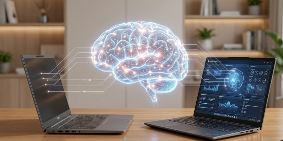 A high-quality image showing the best laptops under $700 for 2026, featuring the Acer Aspire 16 AI and Lenovo ThinkPad X9.