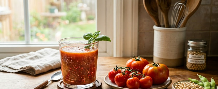 New research shows combined bioactives from tomato and soy block obesity-linked inflammation, offering a powerful, food-based solution for metabolic health.