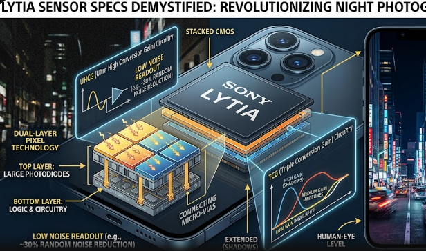 Sony LYTIA Sensor Specs Demystified